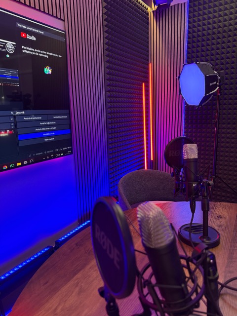 Area operativa dello studio MediaFactory